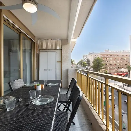 Apartment Salou-modern-pool-5'playa-2room-portavntura-ac13 *