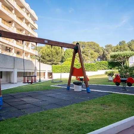 Salou-modern-pool-5'playa-2room-portavntura-ac13 Apartment *
