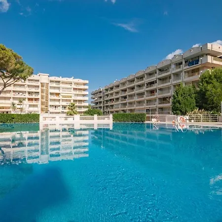 Salou-modern-pool-5'playa-2room-portavntura-ac13 Apartment *