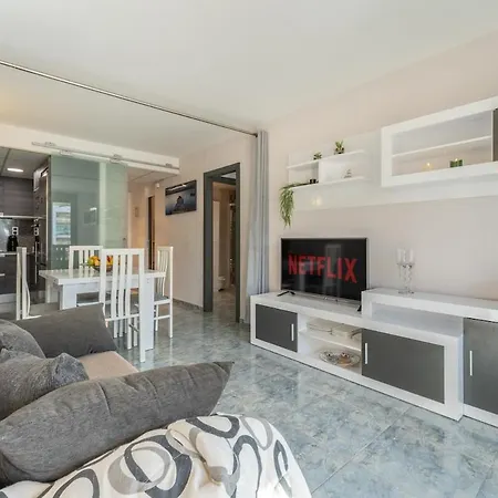 Apartment Salou-modern-pool-5'playa-2room-portavntura-ac13 Salou