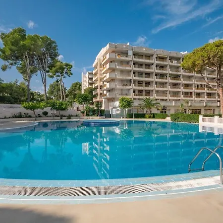 Salou-modern-pool-5'playa-2room-portavntura-ac13 * Salou